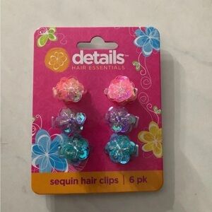 Tail Hair Essentials Sequin Hair Clips - Multicolor